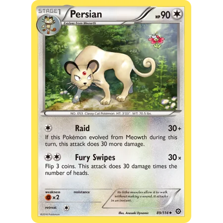 Persian (Reverse Holo)