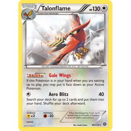 Talonflame (Reverse Holo)