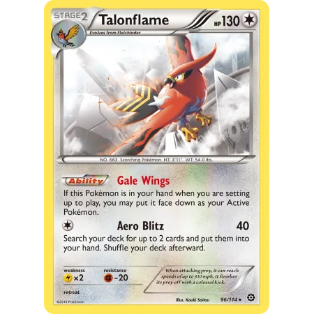 Talonflame (Reverse Holo)