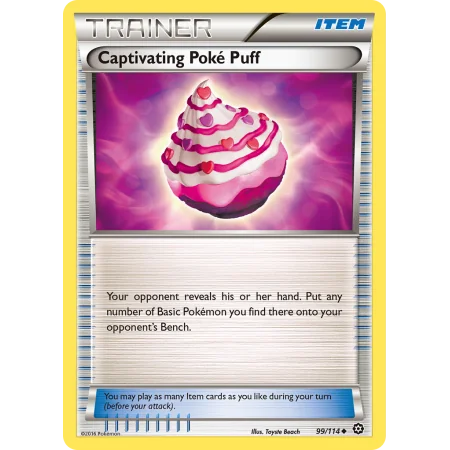 Captivating Poké Puff (Reverse Holo)
