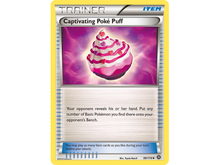 Captivating Poké Puff (Reverse Holo)