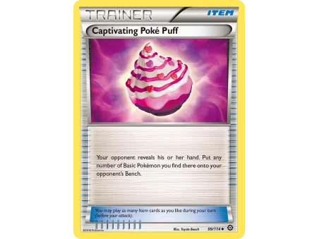 Captivating Poké Puff (Reverse Holo)