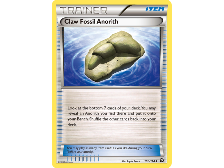 Claw Fossil Anorith (Reverse Holo)