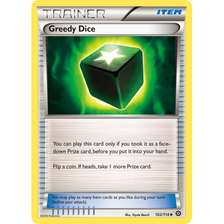 Greedy Dice (Reverse Holo)