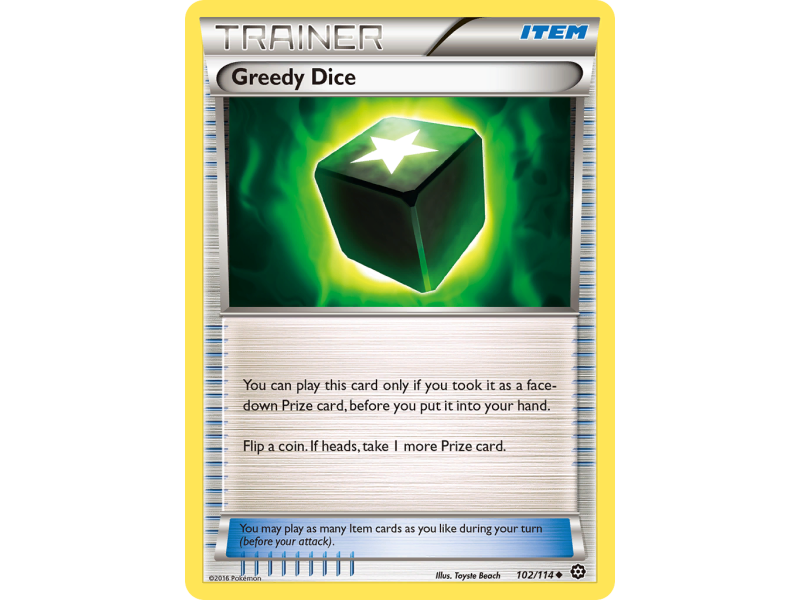 Greedy Dice (Reverse Holo)