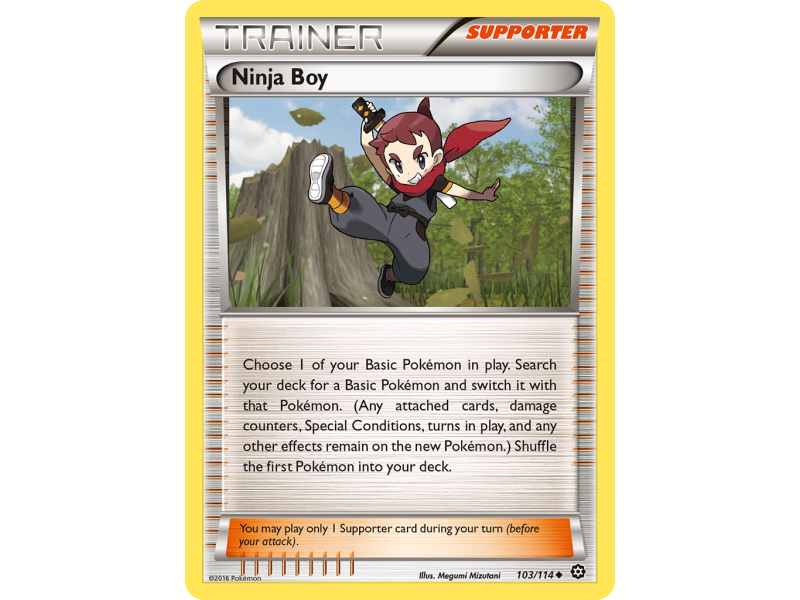 Ninja Boy (Reverse Holo)