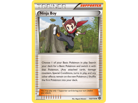 Ninja Boy (Reverse Holo)