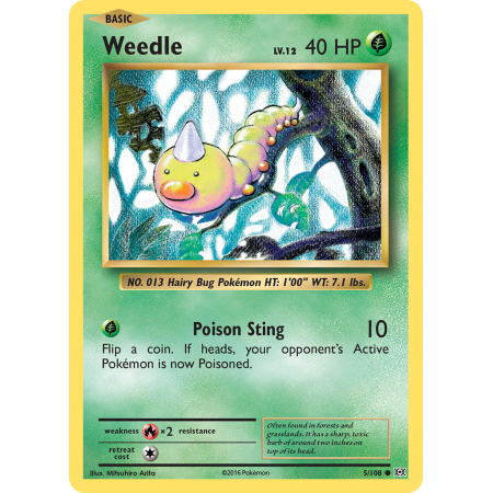 Weedle (Reverse Holo)