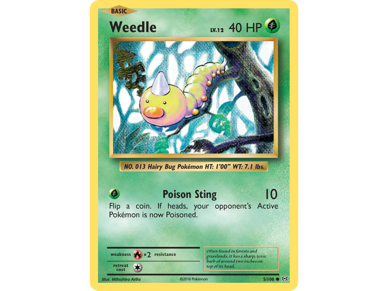 Weedle (Reverse Holo)