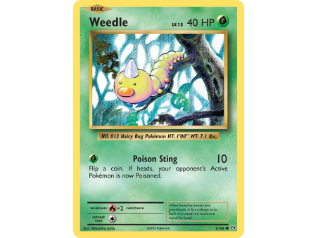 Weedle (Reverse Holo)