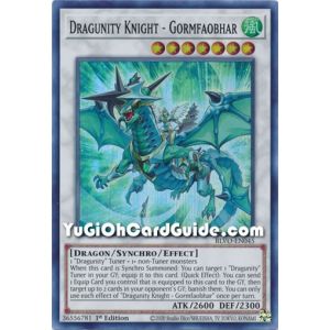 Dragunity Knight - Gormfaobhar (Super Rare)