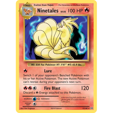 Ninetales (Reverse Holo)