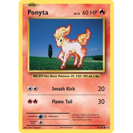 Ponyta (Reverse Holo)