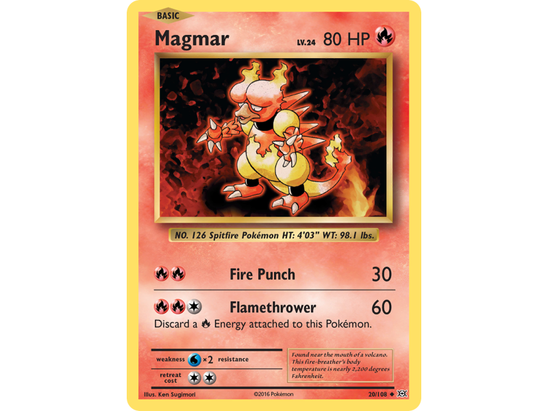 Magmar (Reverse Holo)