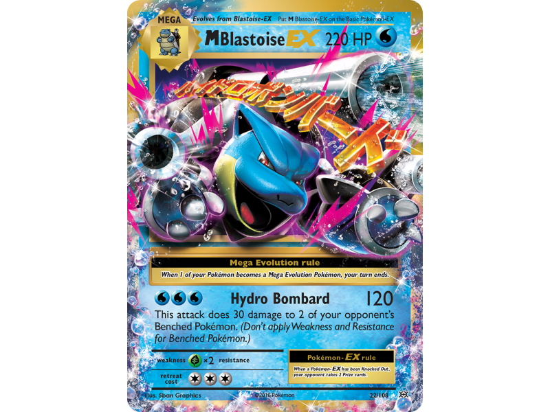M Blastoise-EX