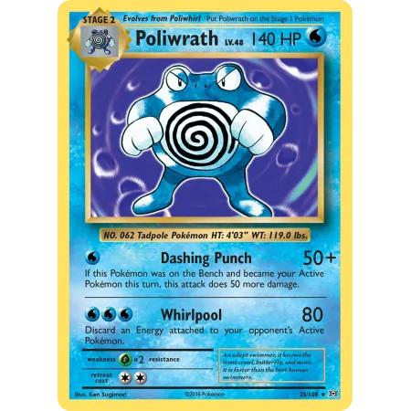 Poliwrath (Reverse Holo)