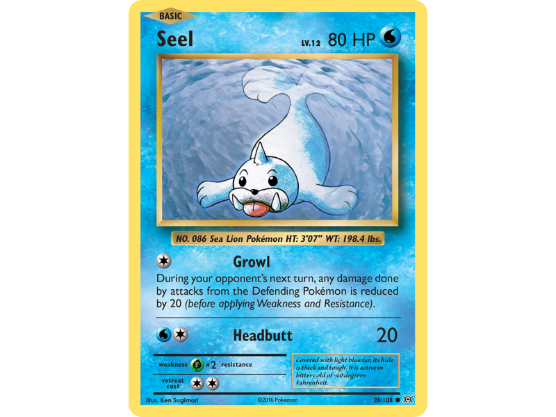 Seel (Reverse Holo)