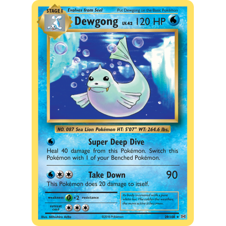 Dewgong (Reverse Holo)