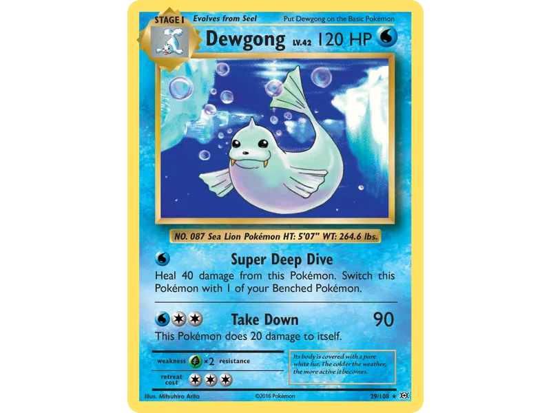 Dewgong (Reverse Holo)
