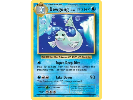 Dewgong (Reverse Holo)