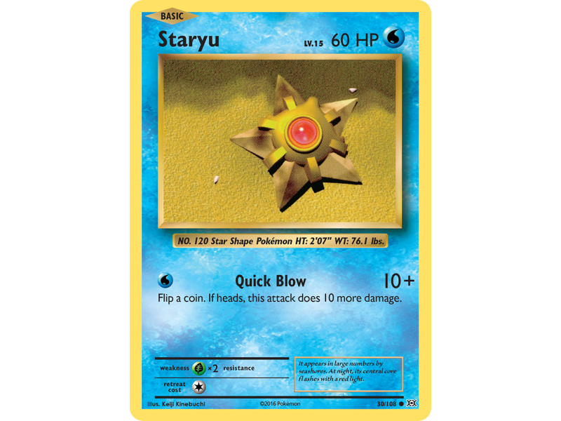 Staryu (Reverse Holo)