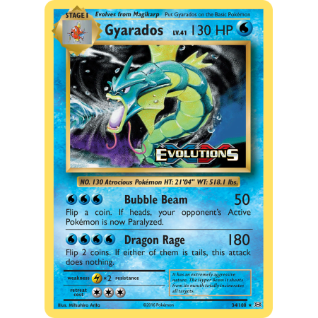 Gyarados (Reverse Holo)