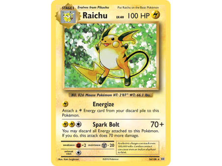 Raichu (Reverse Holo)