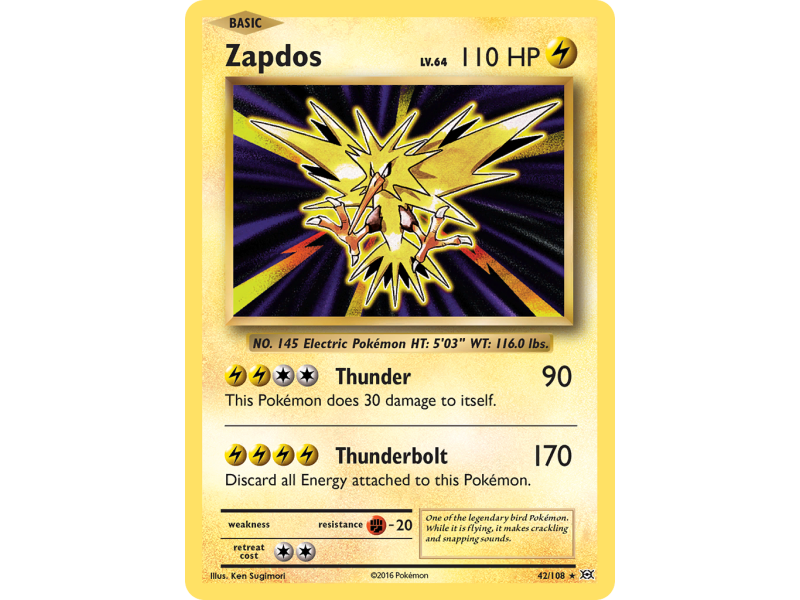 Zapdos (Reverse Holo)