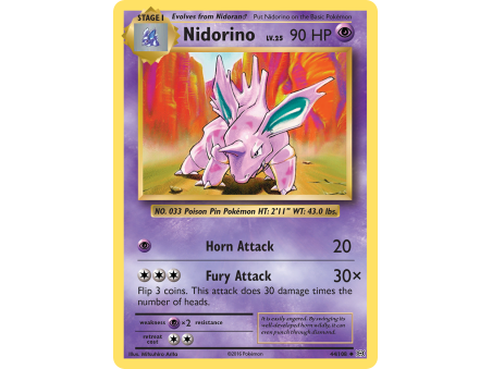 Nidorino (Reverse Holo)