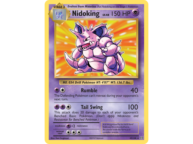 Nidoking (Holo)