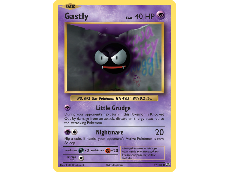 Gastly (Reverse Holo)