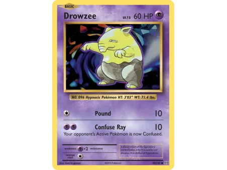 Drowzee (Reverse Holo)