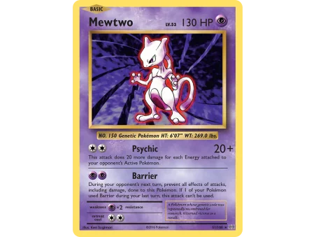 Mewtwo (Reverse Holo)