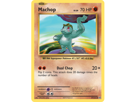 Machop (Reverse Holo)