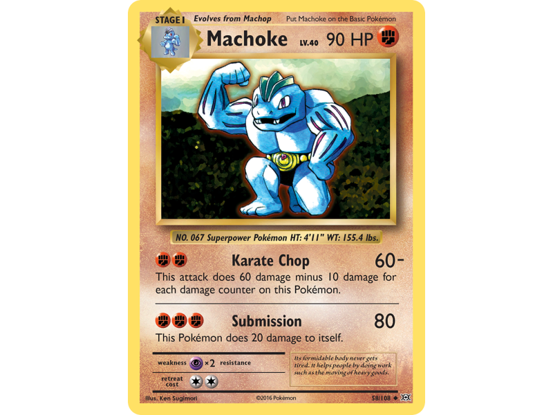 Machoke (Reverse Holo)