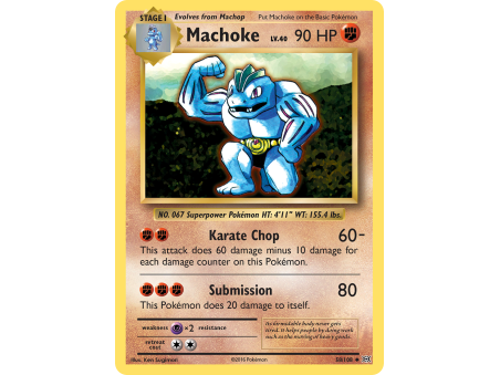 Machoke (Reverse Holo)