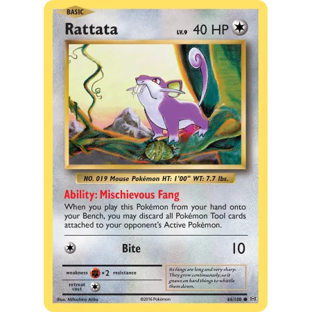 Rattata (Reverse Holo)