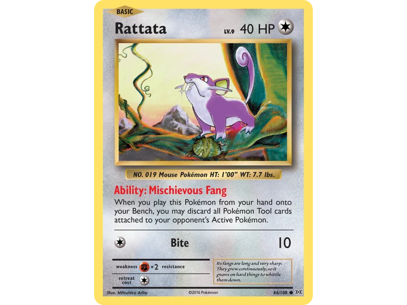 Rattata (Reverse Holo)