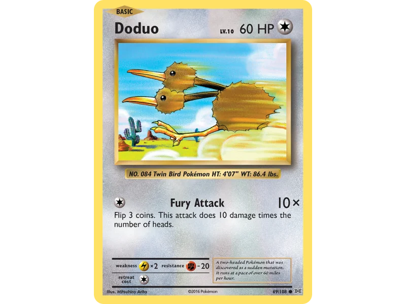 Doduo (Reverse Holo)