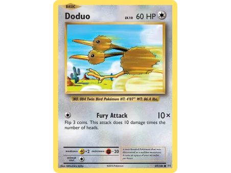 Doduo (Reverse Holo)