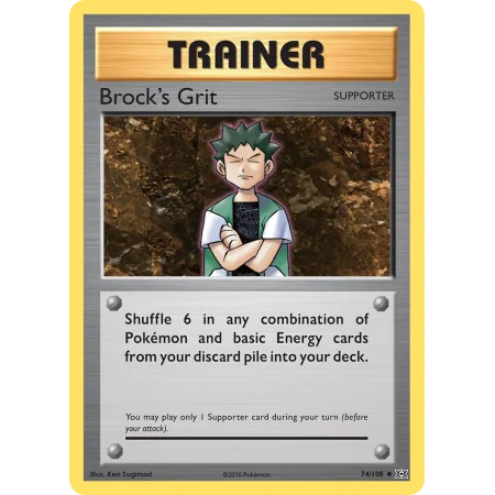 Brock's Grit (Reverse Holo)