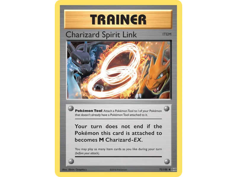 Charizard Spirit Link (Reverse Holo)