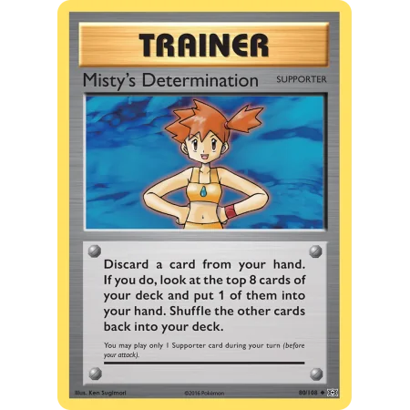 Misty's Determination