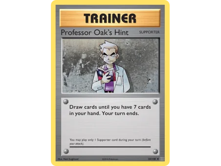 Professor Oak's Hint