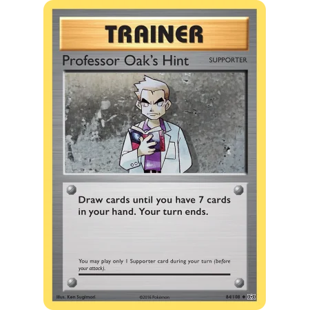 Professor Oak's Hint (Reverse Holo)
