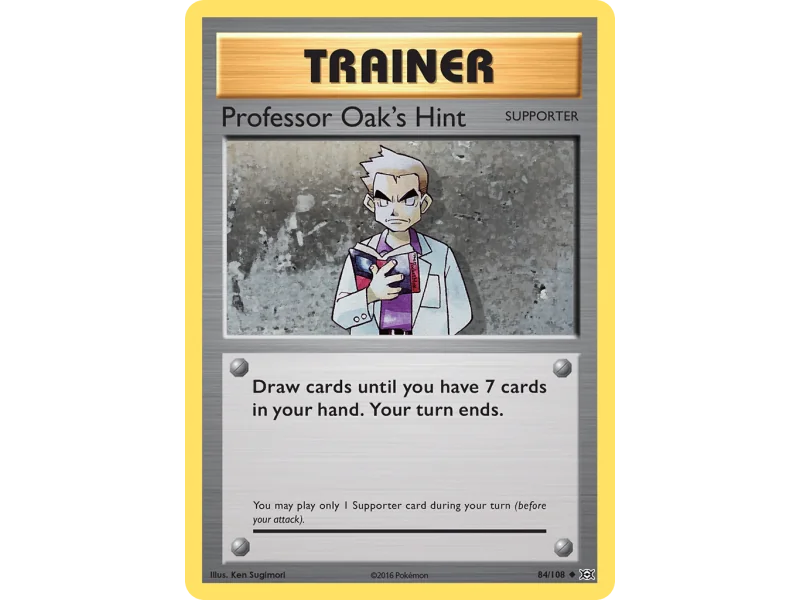 Professor Oak's Hint (Reverse Holo)