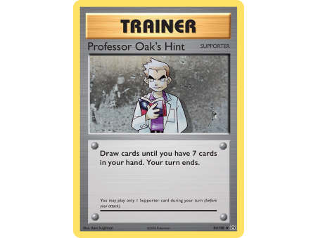Professor Oak's Hint (Reverse Holo)