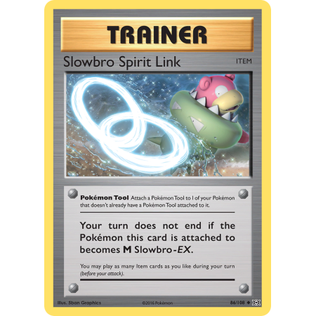 Slowbro Spirit Link (Reverse Holo)