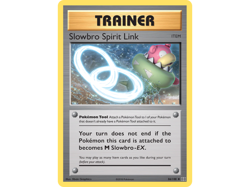 Slowbro Spirit Link (Reverse Holo)