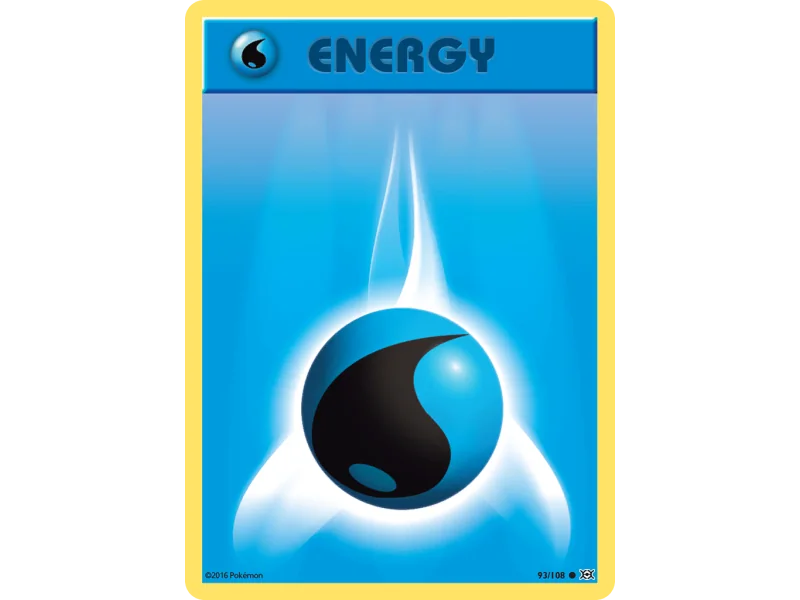 Water Energy (Reverse Holo)